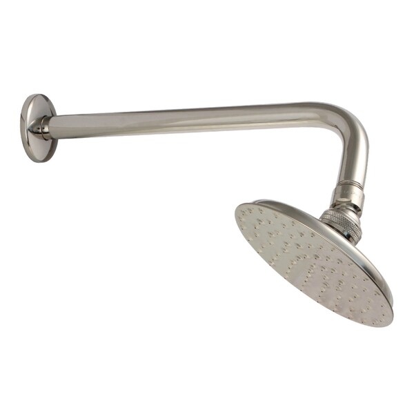 Kingston Brass K135A6CK 5-1/4-Inch Shower Head with Shower Arm, Polished Nickel K135A6CK - main